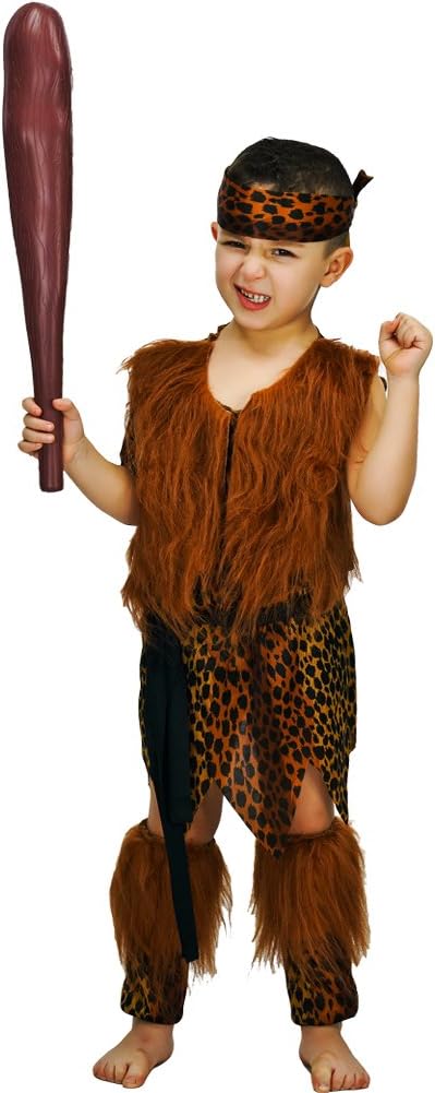 Kinder-Caveman-Kostümset, 10-12 Jahre