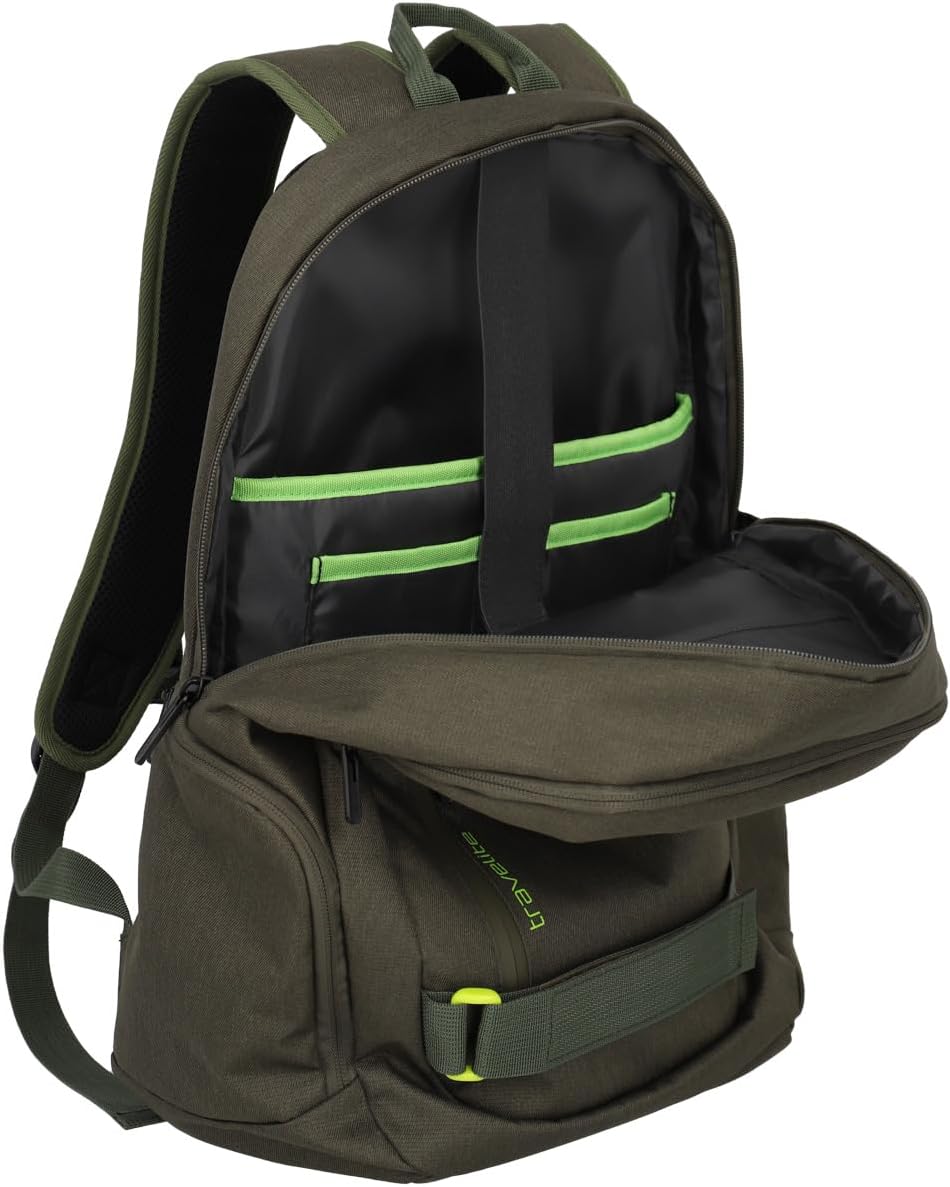 Handgepäck Rucksack mit Laptopfach (15,6 Zoll), Oliv