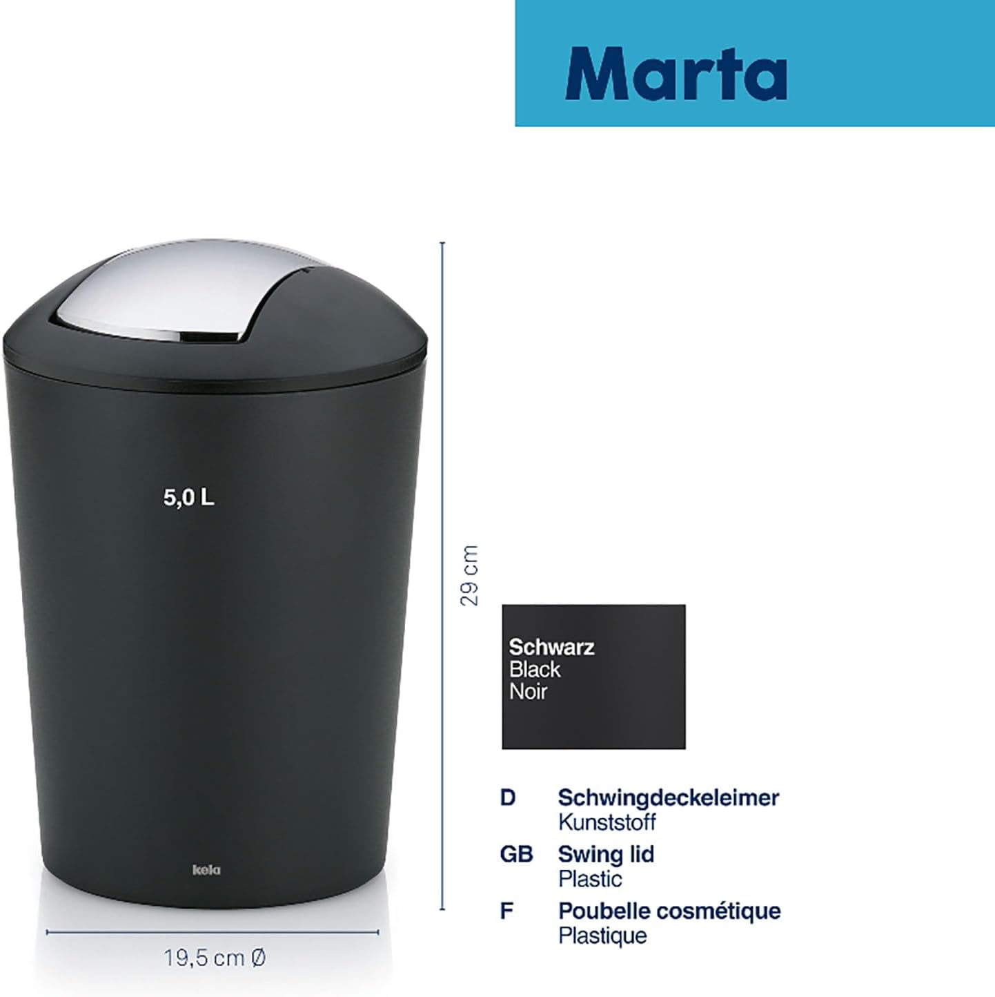 Marta, Schwarz