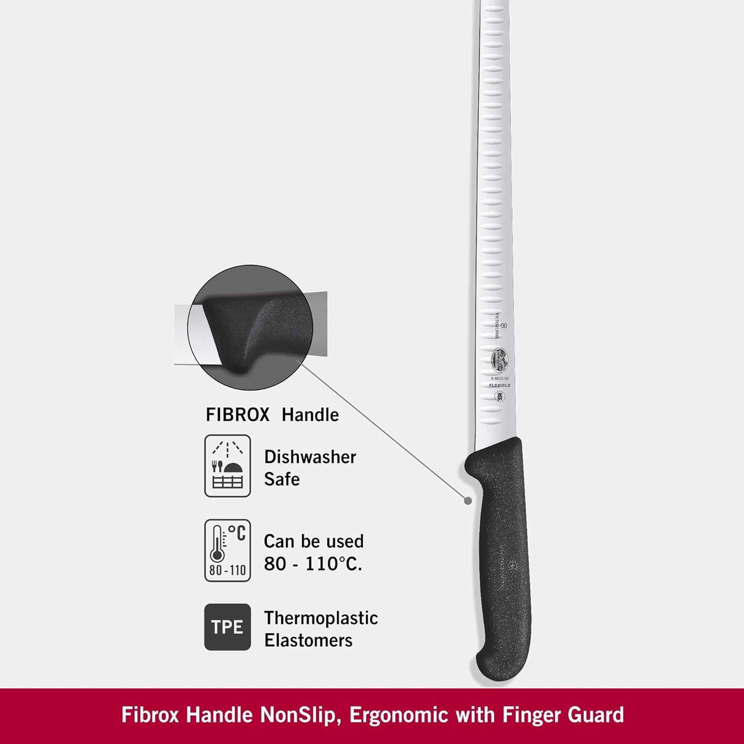 Fibrox Lachsmesser