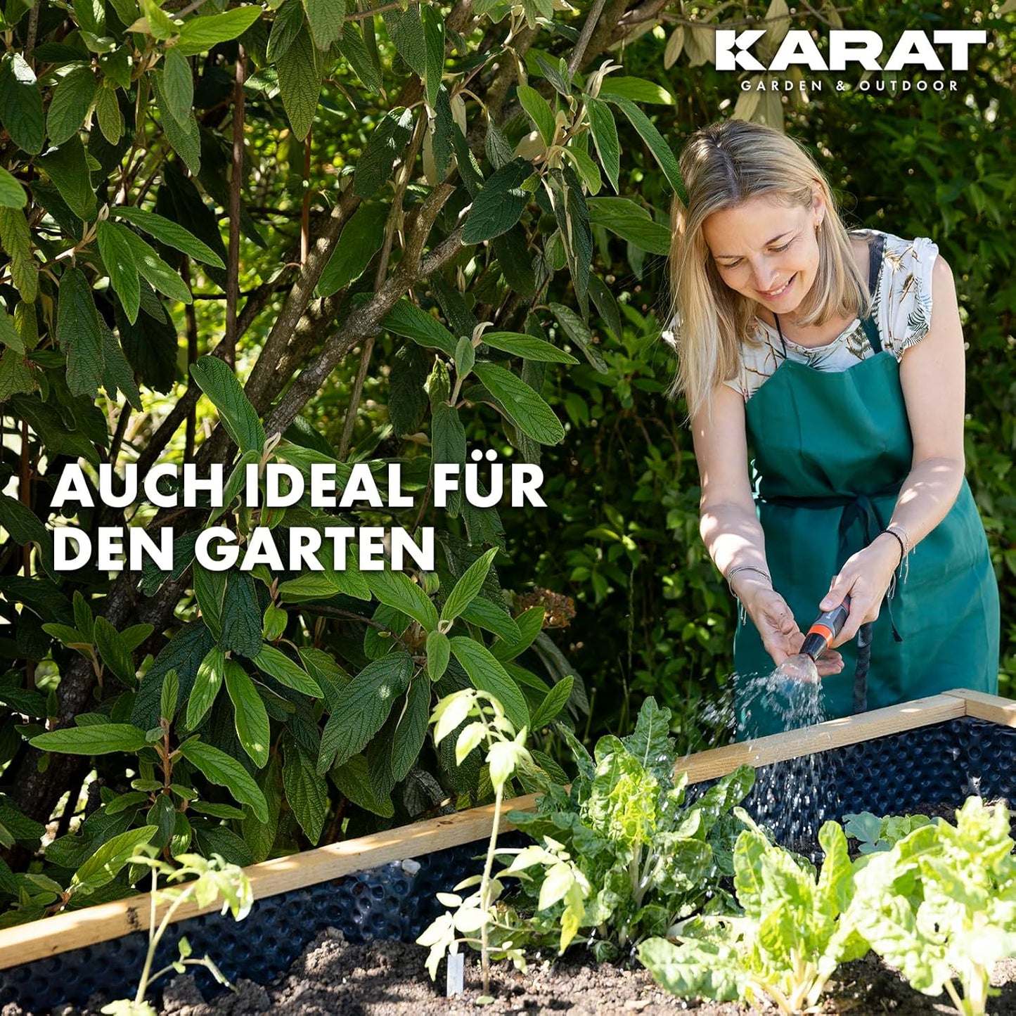 Premium Noppenfolie für Mauerschutz (20 m), 1 x 20 m Schwarz 1