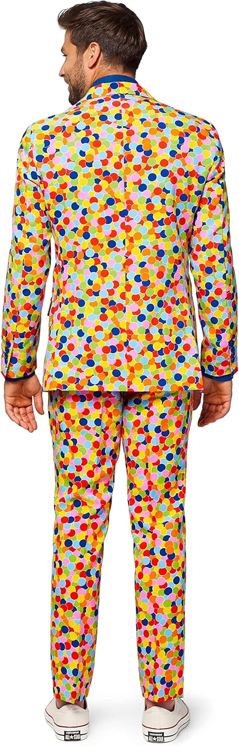 Karnevalskostüm Confetteroni Opposuit, 38 Confetteroni