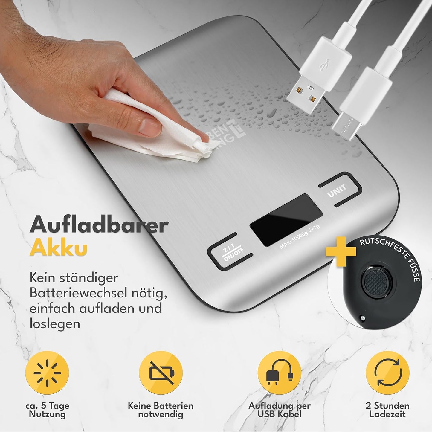 Digitale Küchenwaage LBL 711