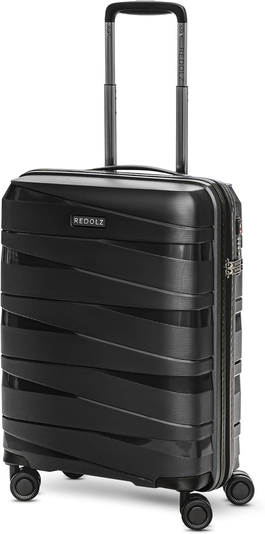 Essentials 10 CABIN 4 Rollen Kabinentrolley 55 cm, Black-metallic / Koffer S (55 cm)
