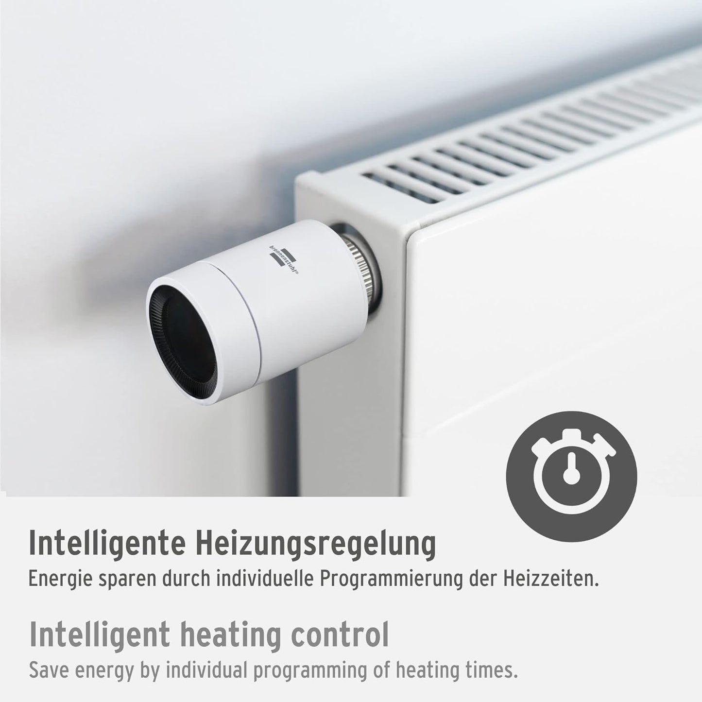 Zigbee Heizkörperthermostat Starter-Set, Zigbee smartes Heizkörperthermostat Starter-Set