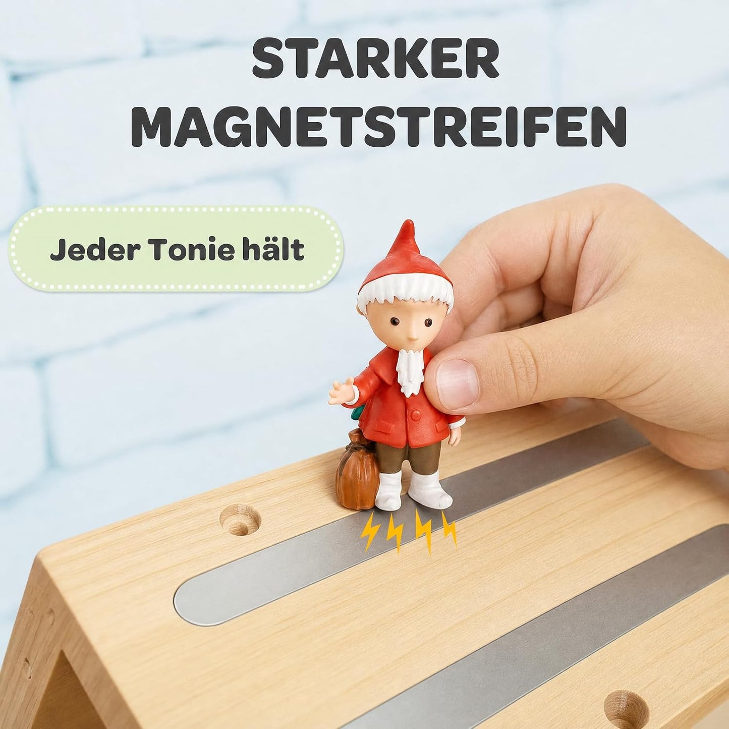 Tonie-Regal, Holz Haus