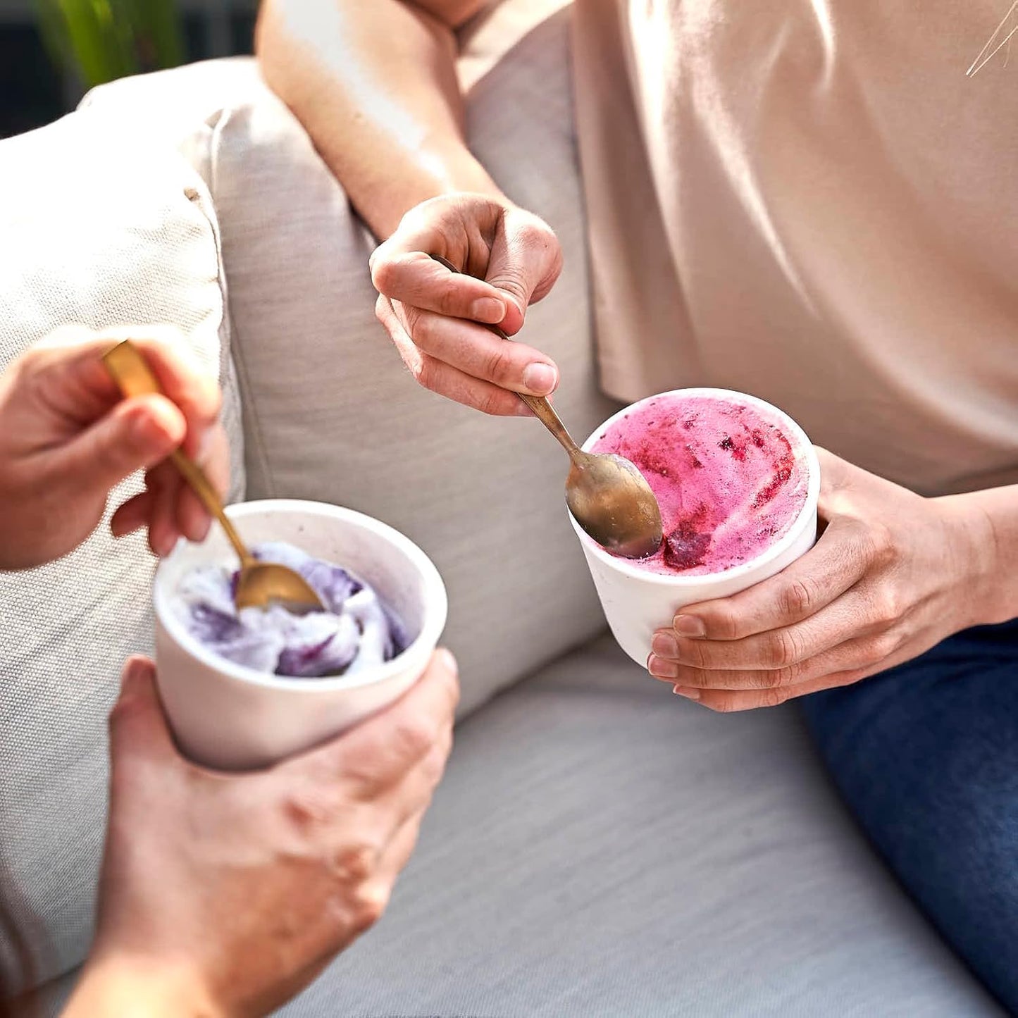 4-teiliges Eisbehälter-Set für Speiseeis