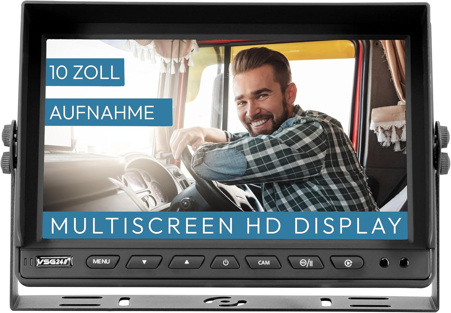 Rückfahrmonitor mit 4 Videoeingängen
