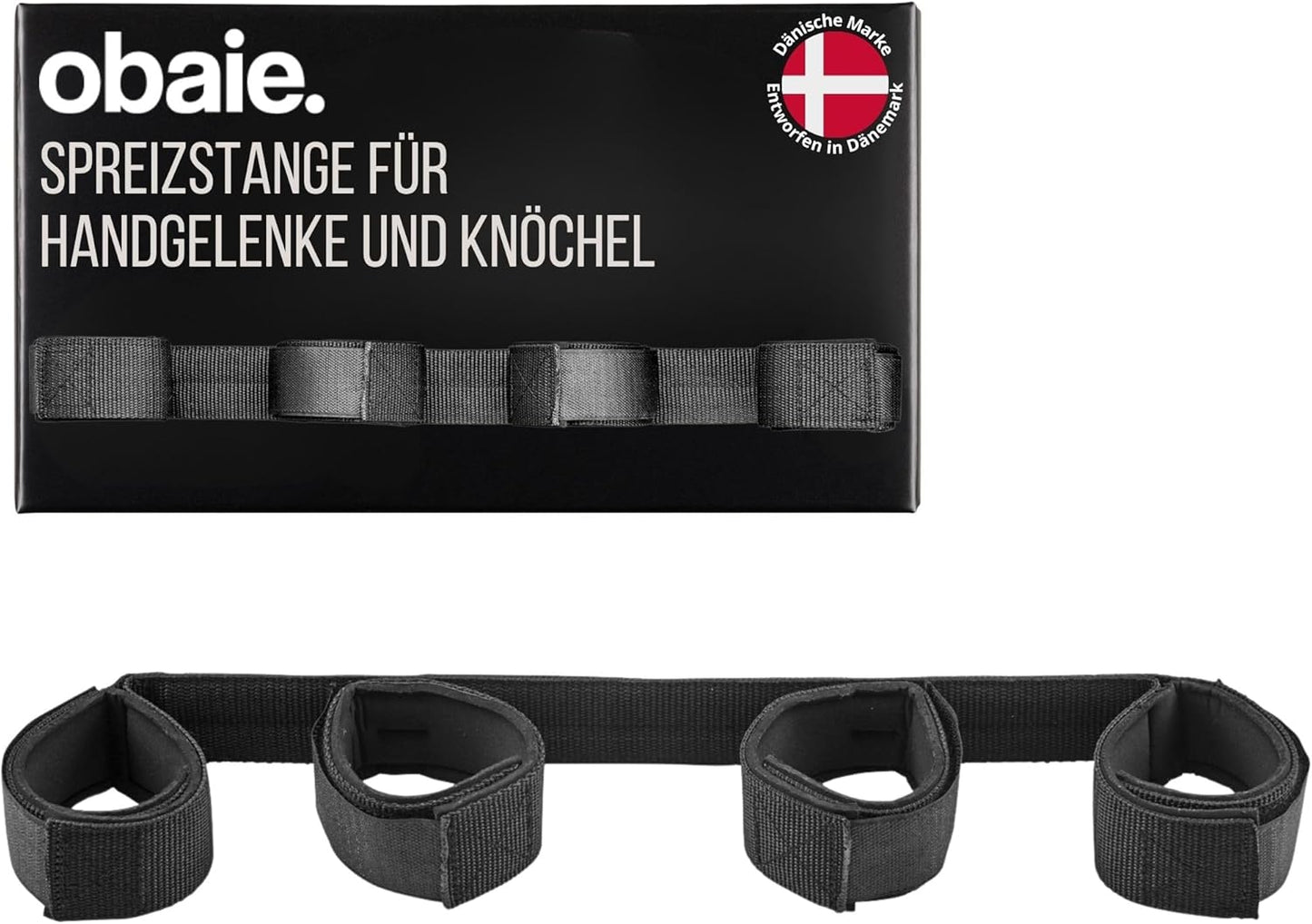 BDSM Spreizstange mit gepolsterten Fesseln