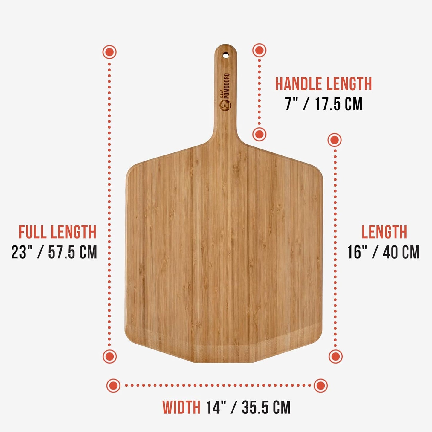 Pizzaschieber, 40.6L x 35.5B cm