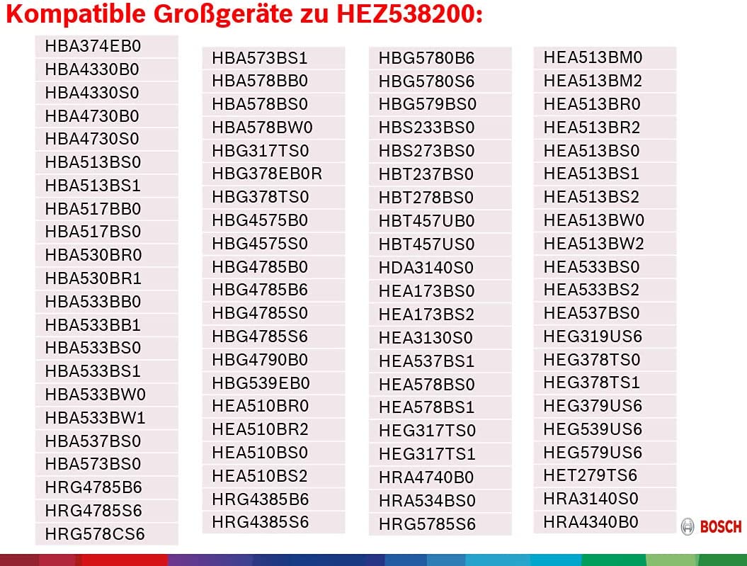 Teleskopauszug 2-fach HEZ538200, Backofenauszug