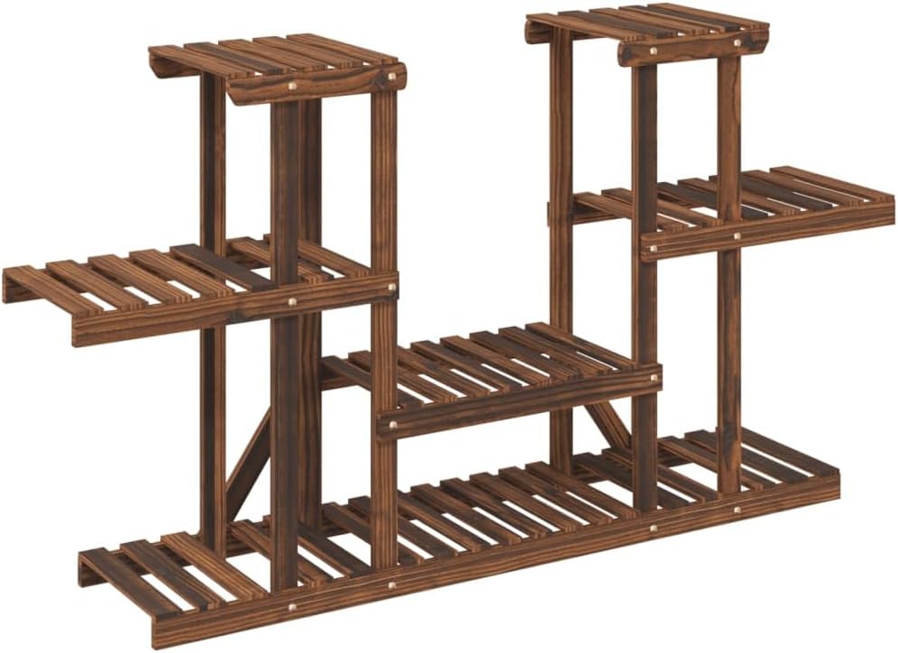 Blumenständer, 110 x 25 x 73 cm Braun