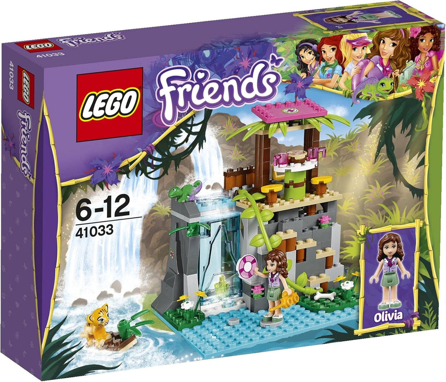 41033 - Friends Einsatz am Dschungel-Wasserfall