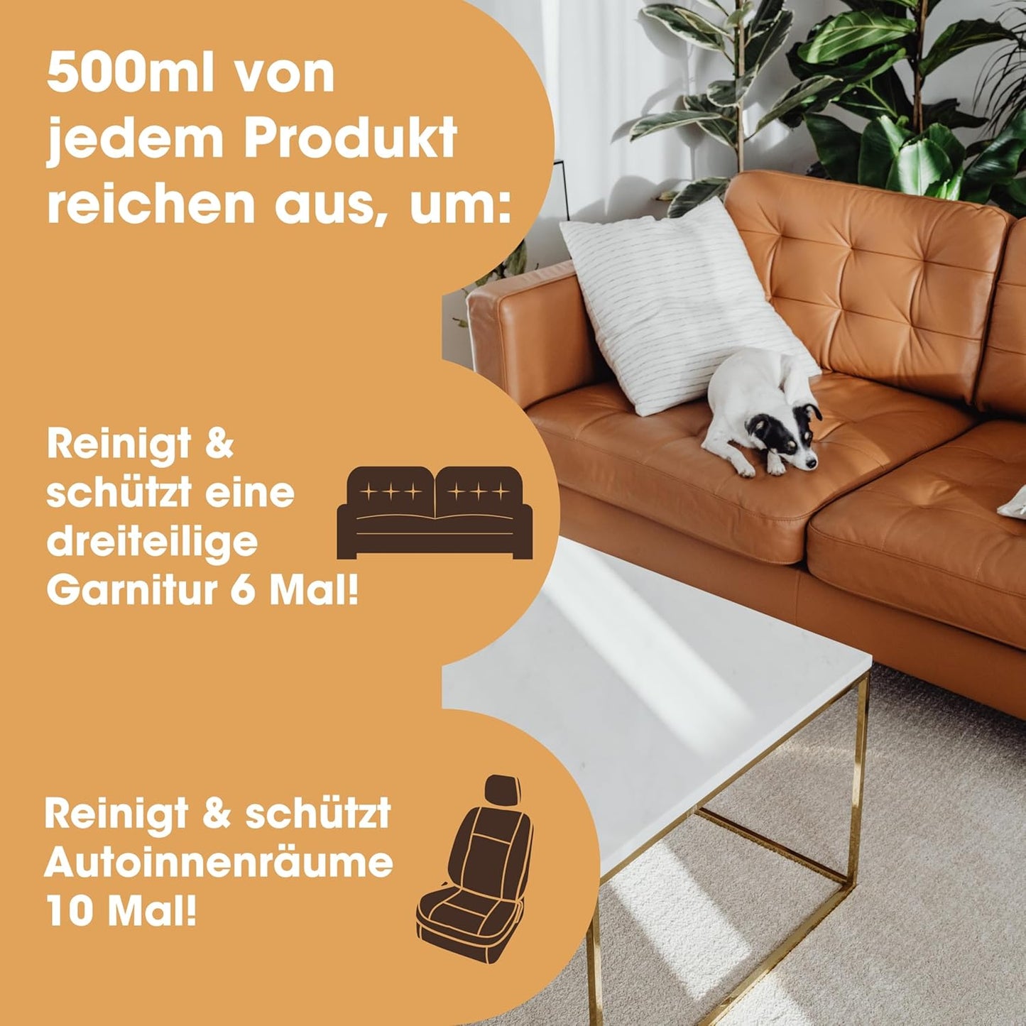 Lederpflege-Set, Lederpflege-Set 2x250ml
