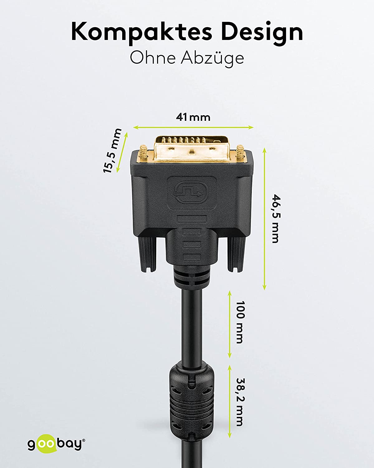 Kabel DVI-D > DVI-D, Dual Link 24+1, 10m