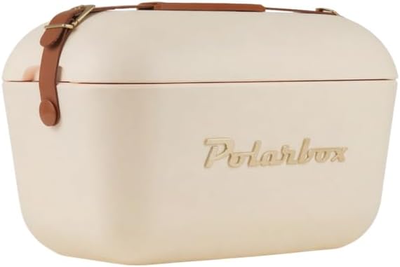 Thermische Isolier-Kühlbox 12 L Retro Design, 12 L Cream
