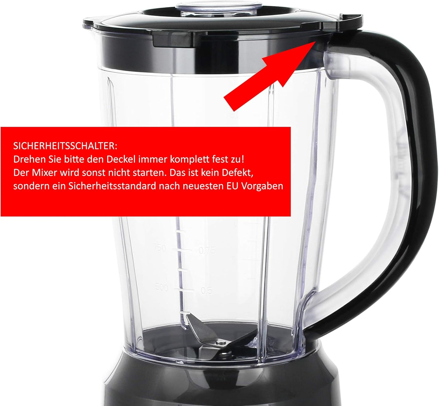 Standmixer, Schwarz