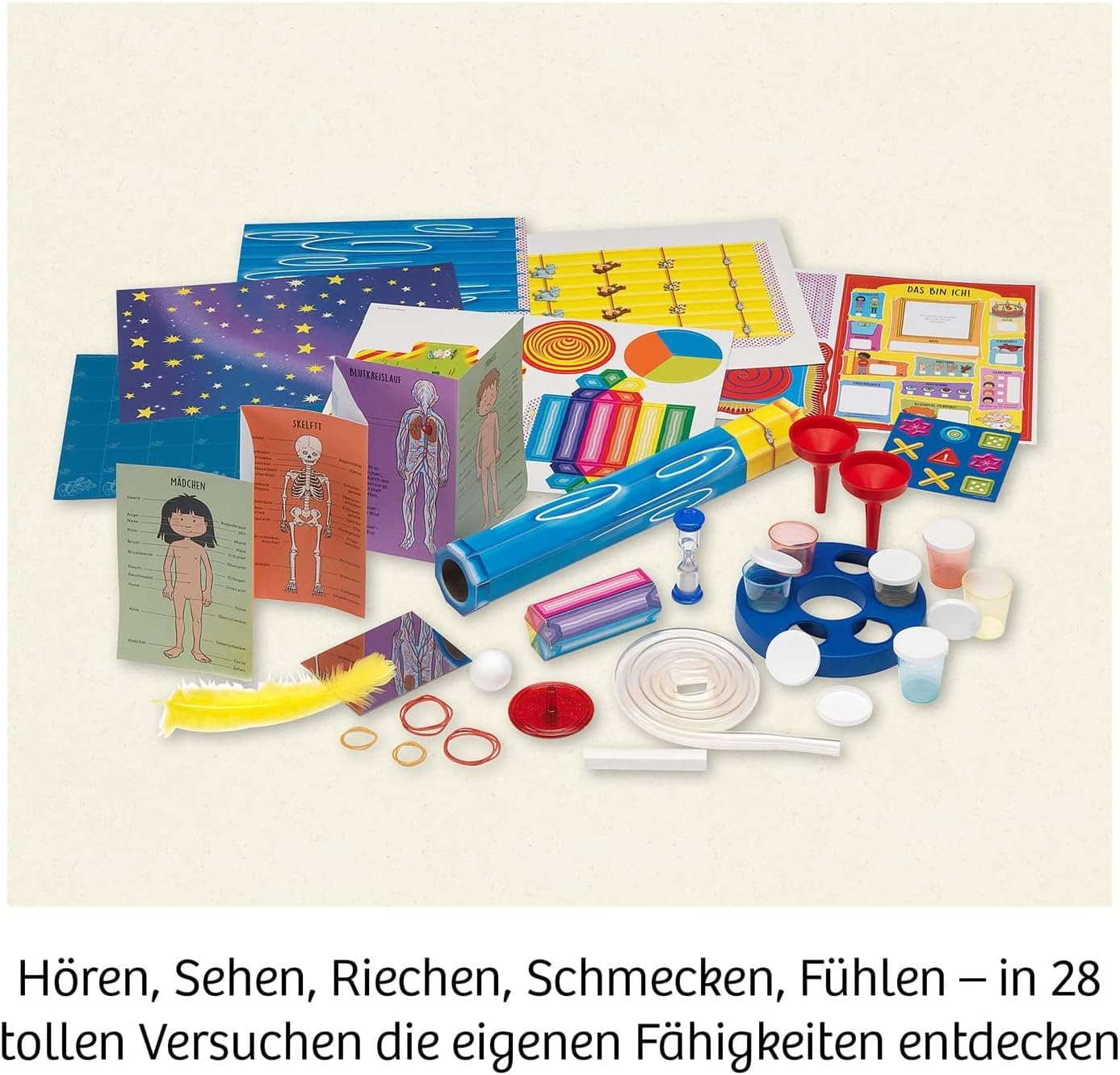 Mein erster Experimentierkasten- Körper & Sinne, Körper & Sinne