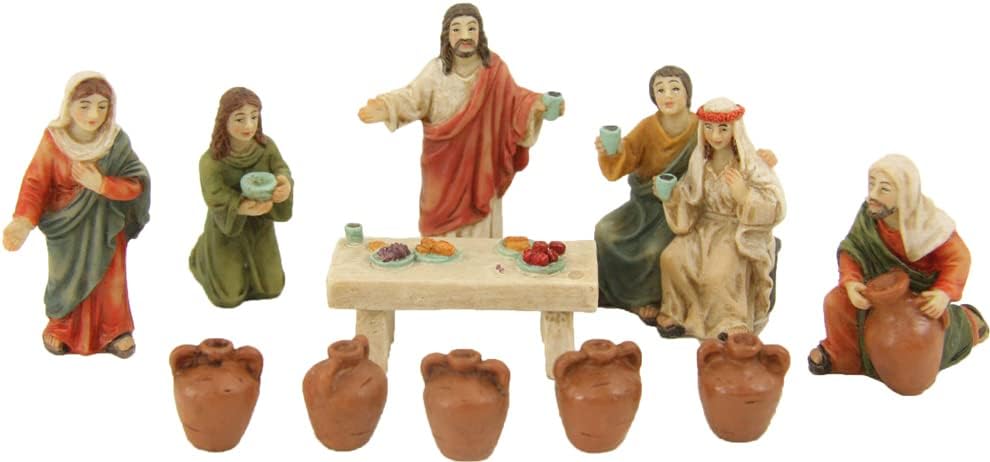 Passionsfiguren-Set: Hochzeit zu Kanaan
