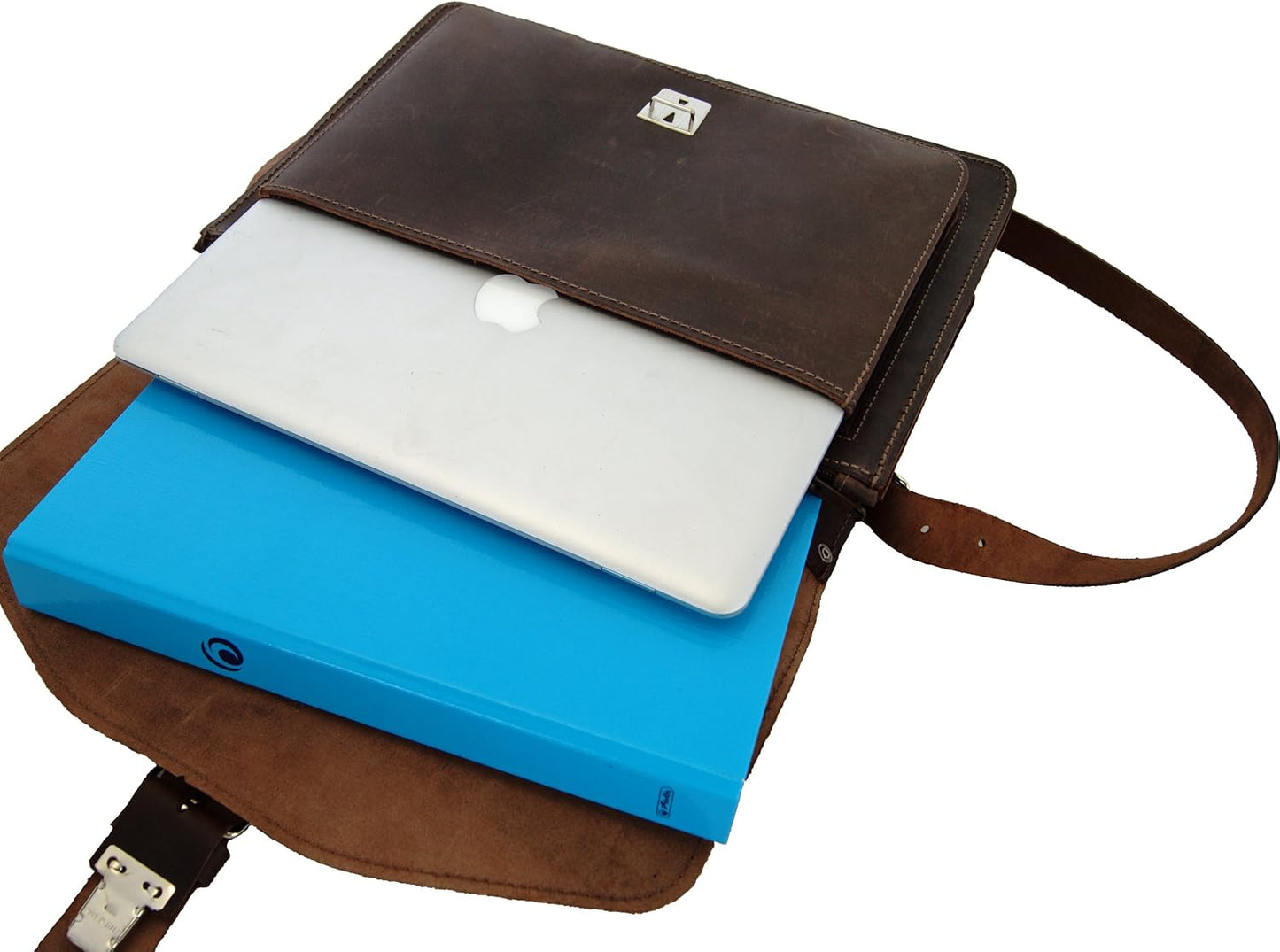 A4 Aktentasche HUBBLE aus Bio-Leder