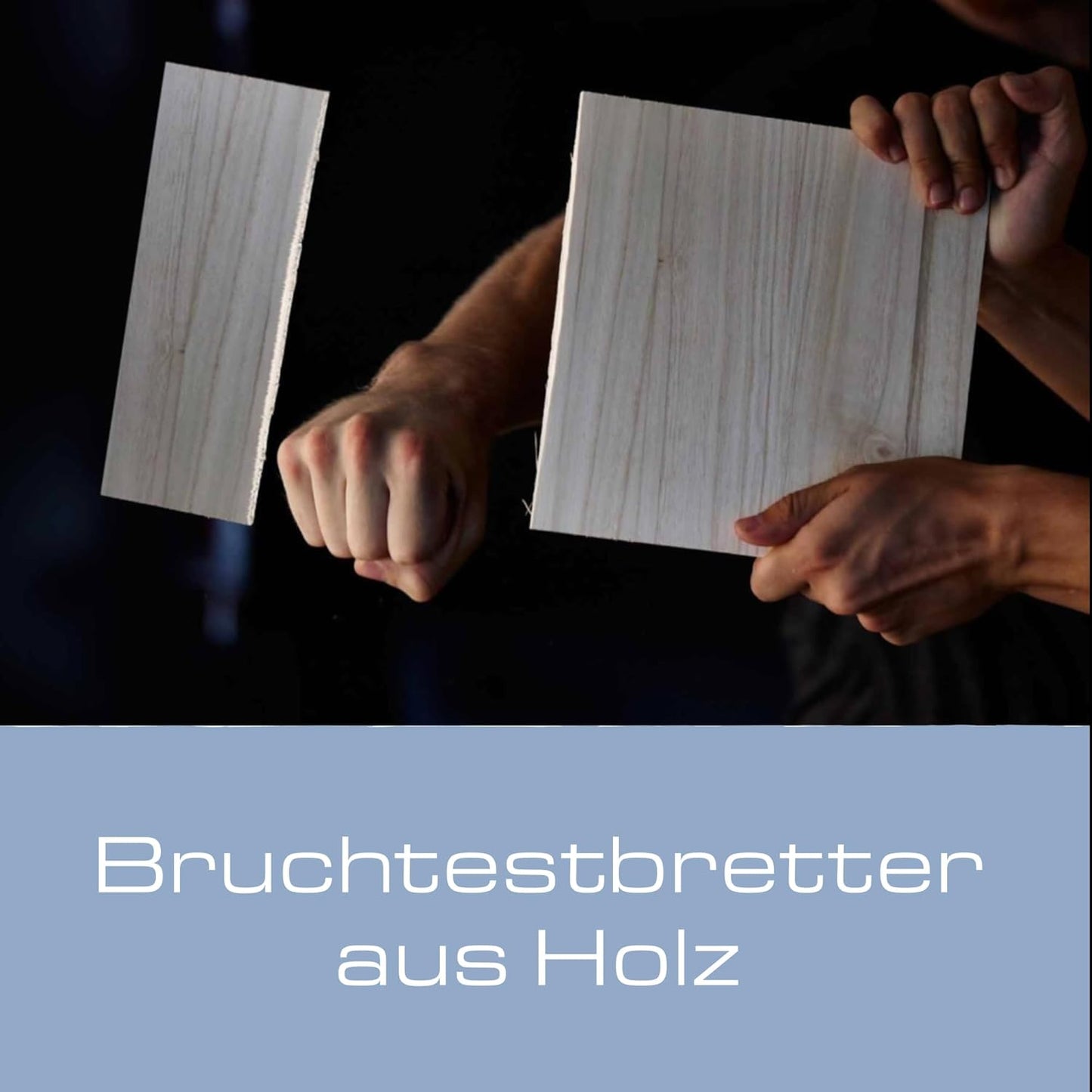 Bruchtestbretter aus Holz Set, 25 mm dick