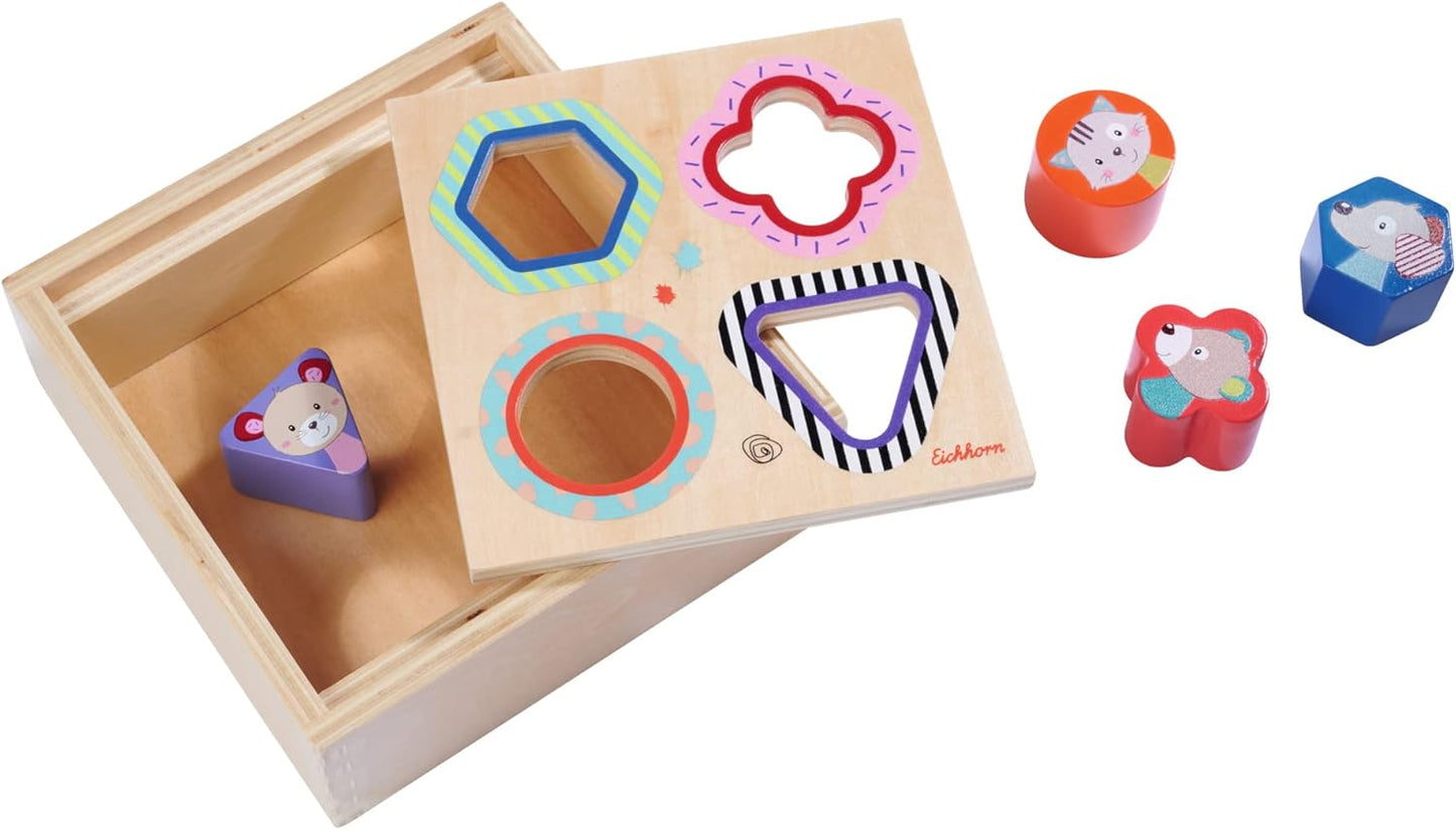 Steckbox Friends Holzspielzeug (5-teilig)