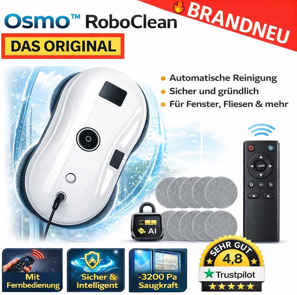 RoboClean Fensterputzroboter
