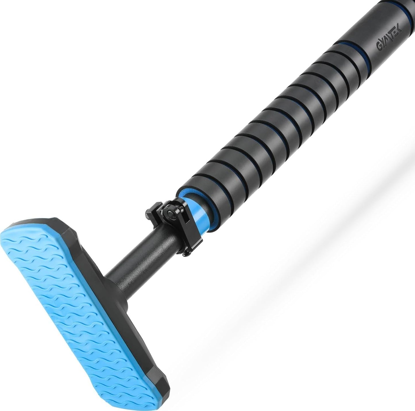 Klimmzugstange für Türrahmen, Schwarz und blau