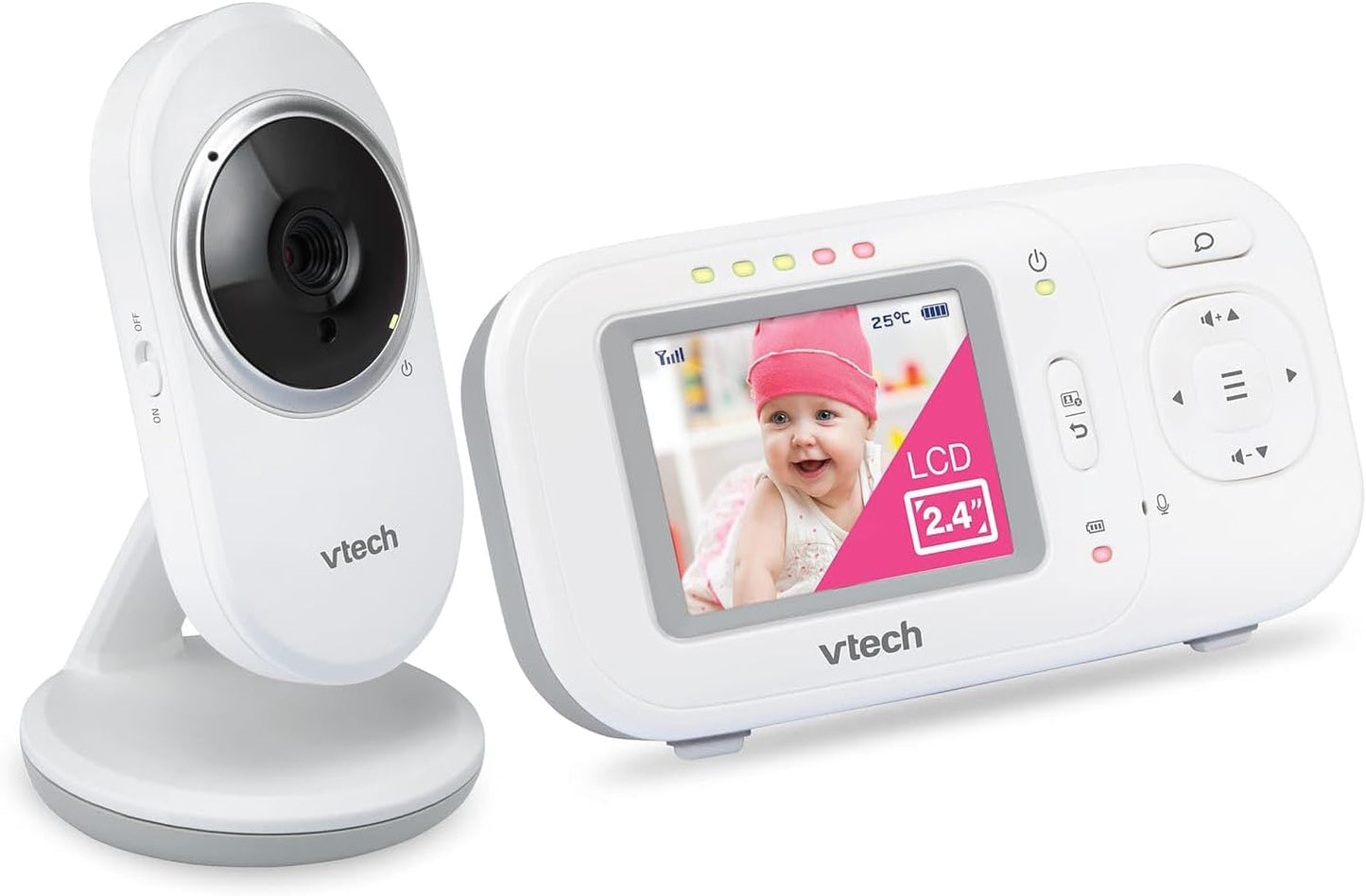 Babyphone mit Display und Nachtsicht, VM320 2.4" Video