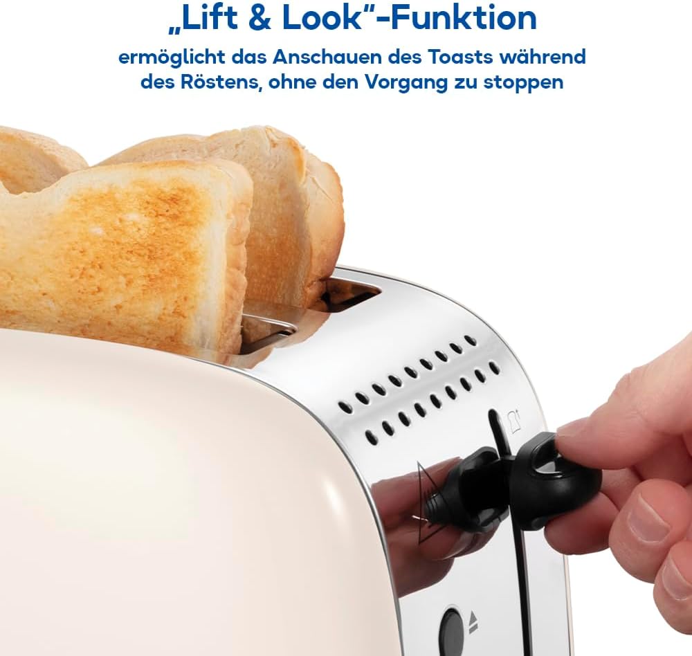 Toaster mit Hebefunktion, Jasmin