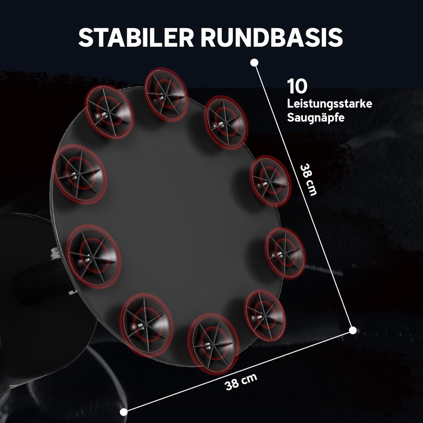 Freistehender Standboxsack 135 cm