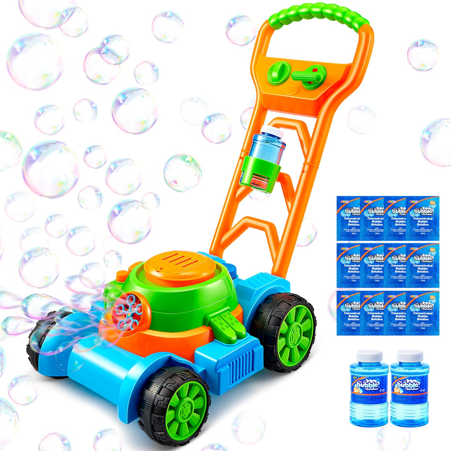 Seifenblasenmaschine für Kinder, Blau