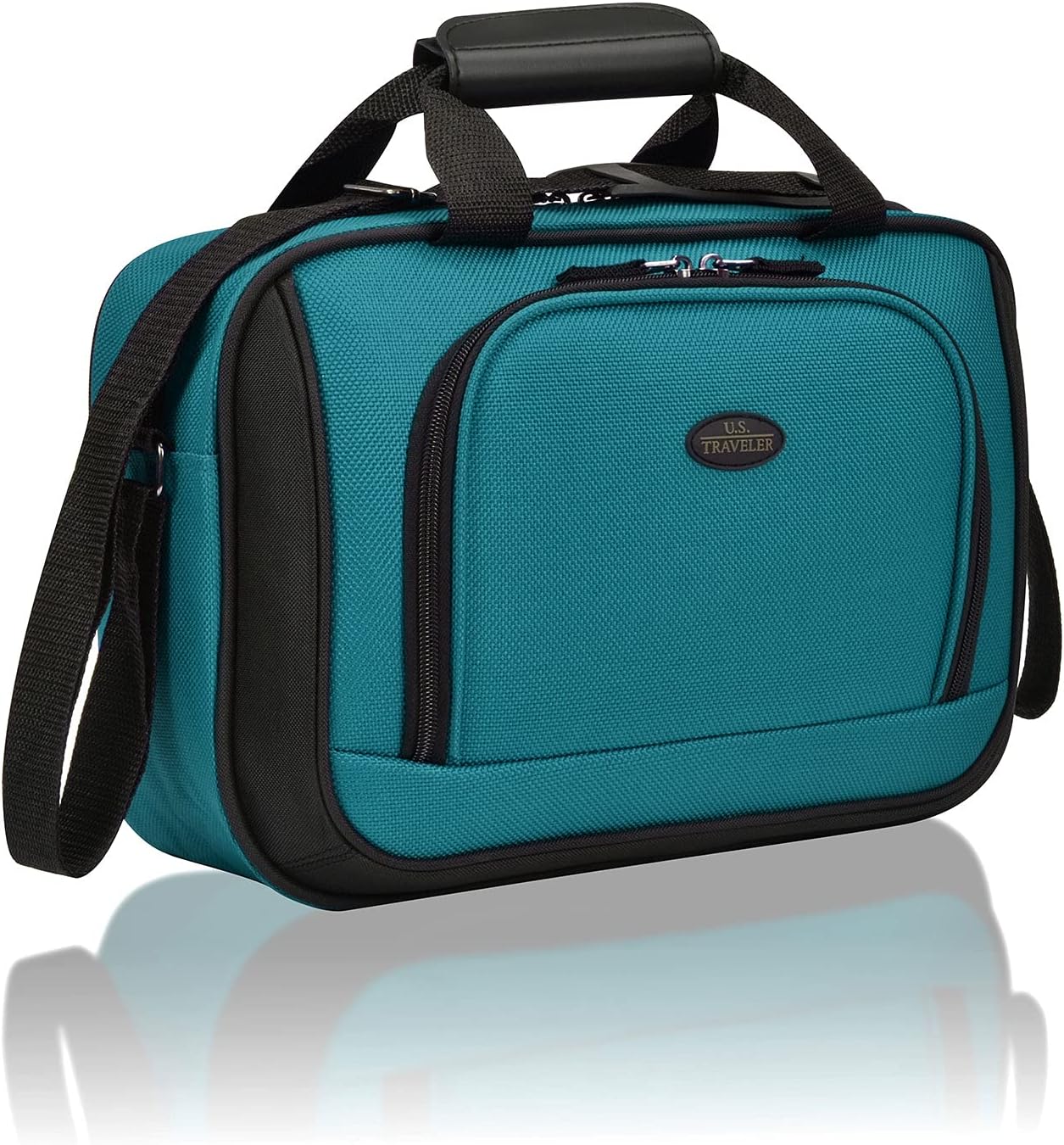 Rio Rugged Fabric Expandable Carry-on Luggage Set, 2 Wheel, Blaugrün/ein Hauch Von Paradies (Trace Of Paradise)