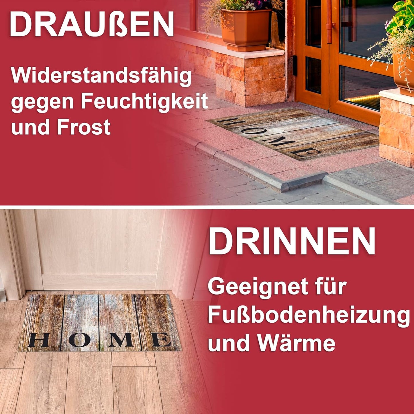 Schmutzfangmatte, Home 5 60 x 80 cm (Rechteckig)