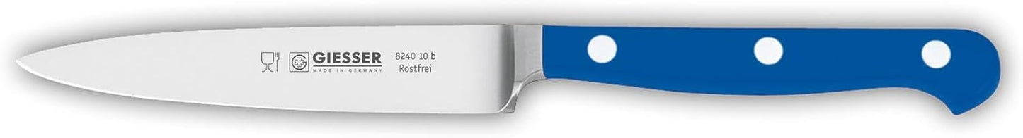 Geschmiedetes Spickmesser, 10 cm Spickmesser Blau