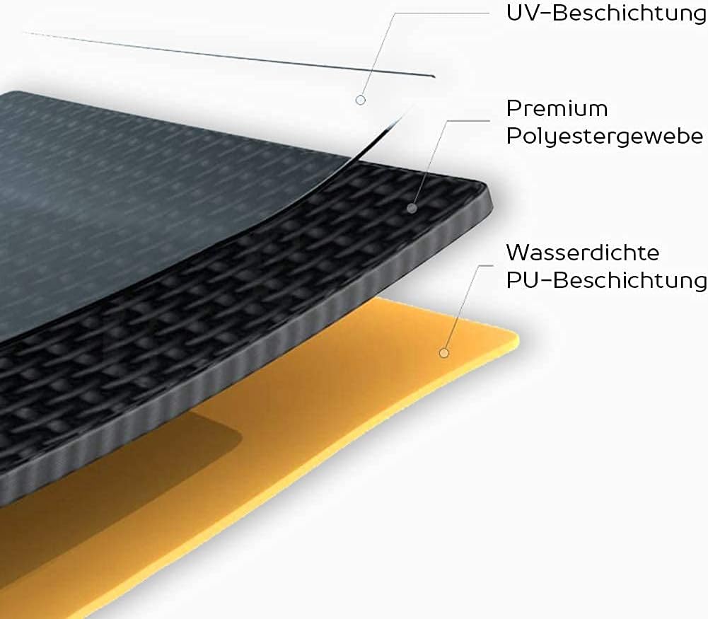 Wasserdichte Grillabdeckung für Kugelgrill (47 cm), 47