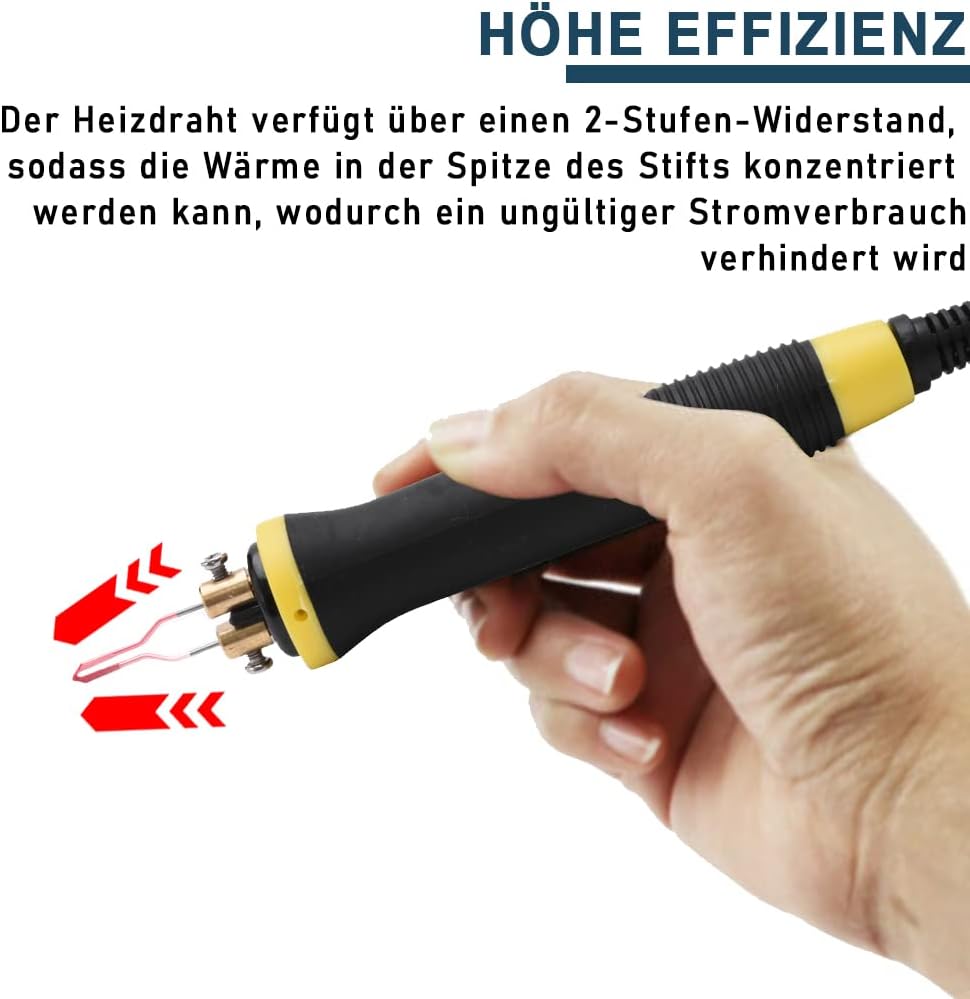 Brandmalerei-Set LH40, 23-tlg Brandmalstation
