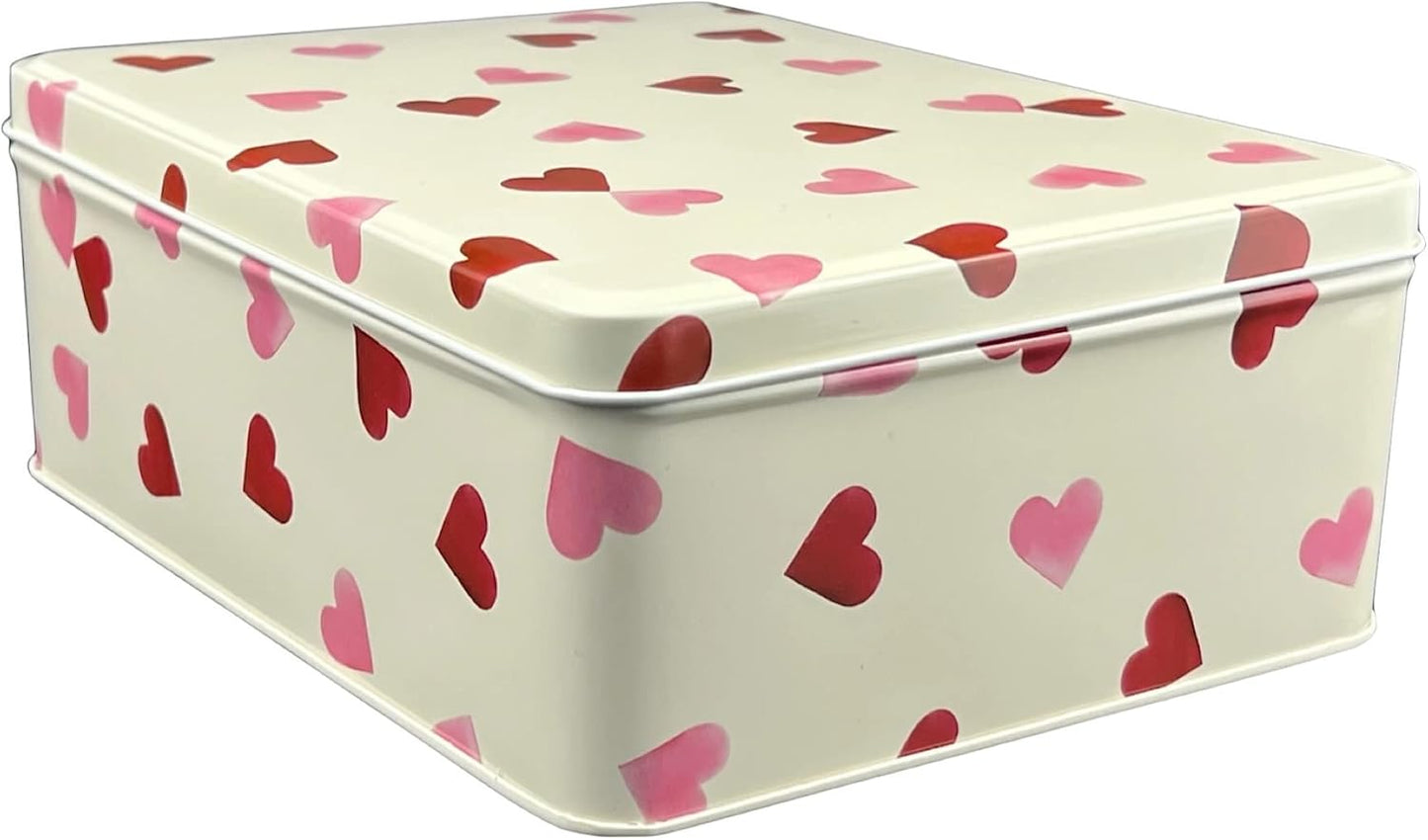 Keksdose mit Pink Hearts Design, Pink Hearts