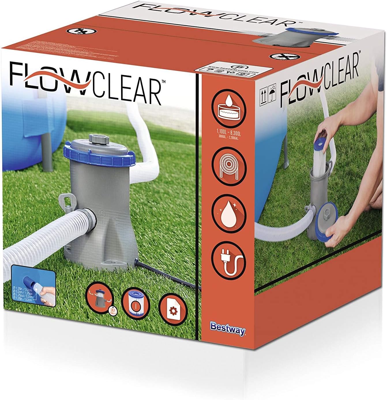 Flowclear, 1.249 l/h