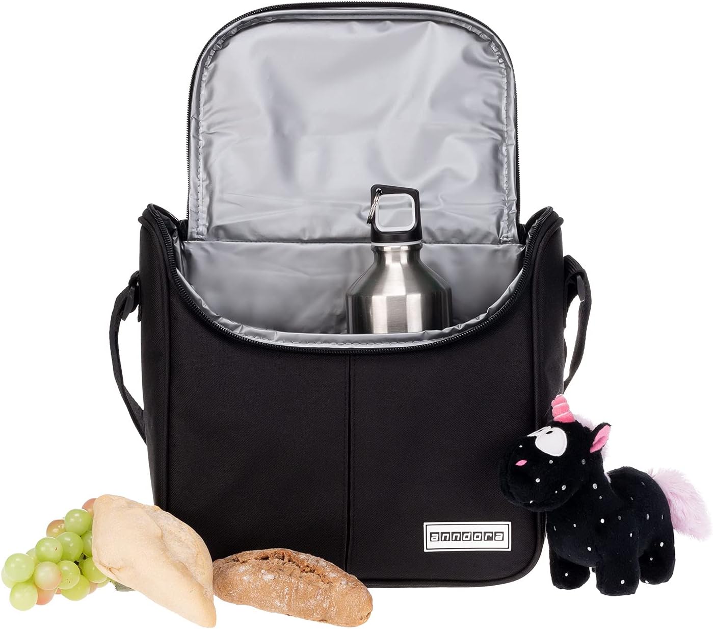 Mini Kühltasche, Schwarz