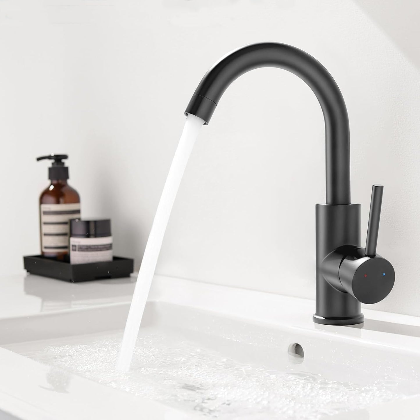 Waschtischarmatur JBG0103, Schwarz