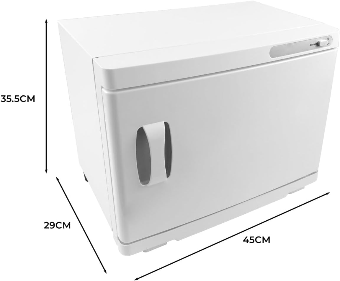 Kompressenwärmer mit UV-Sterilisation, Weiss