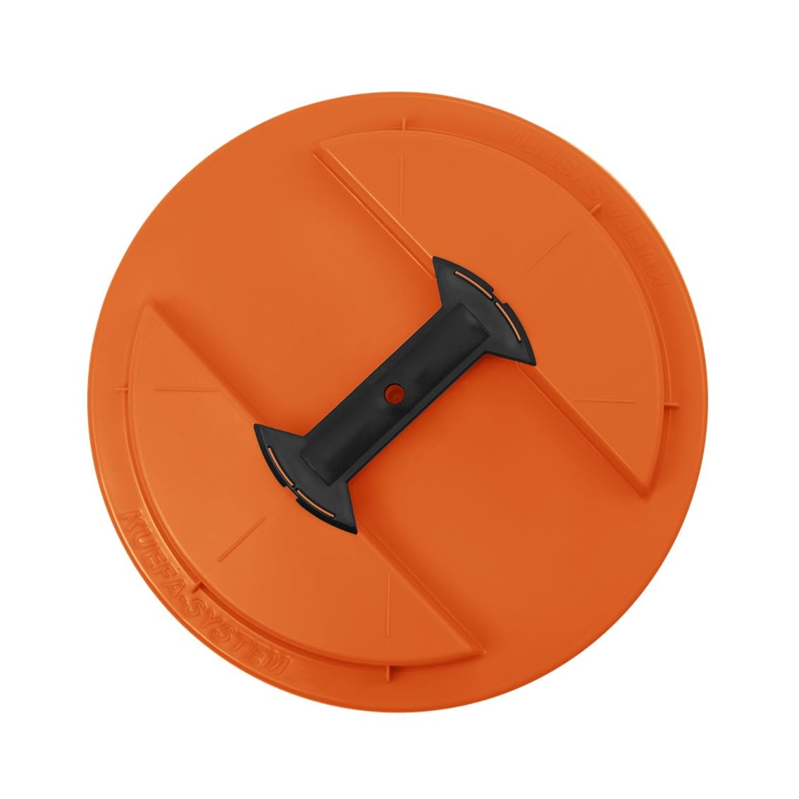 Müllsackständer mit Klemm-Ring, Orange