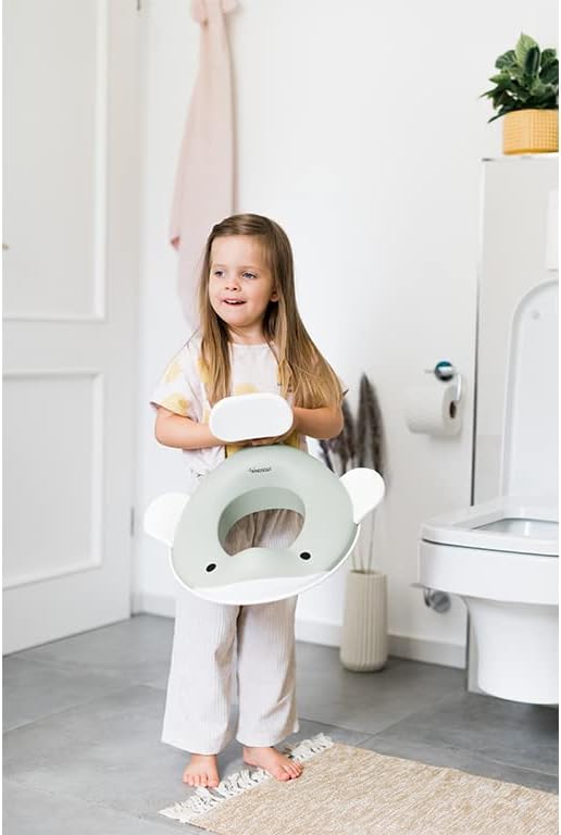 Toilettenaufsatz Wal-Design, Pistazie