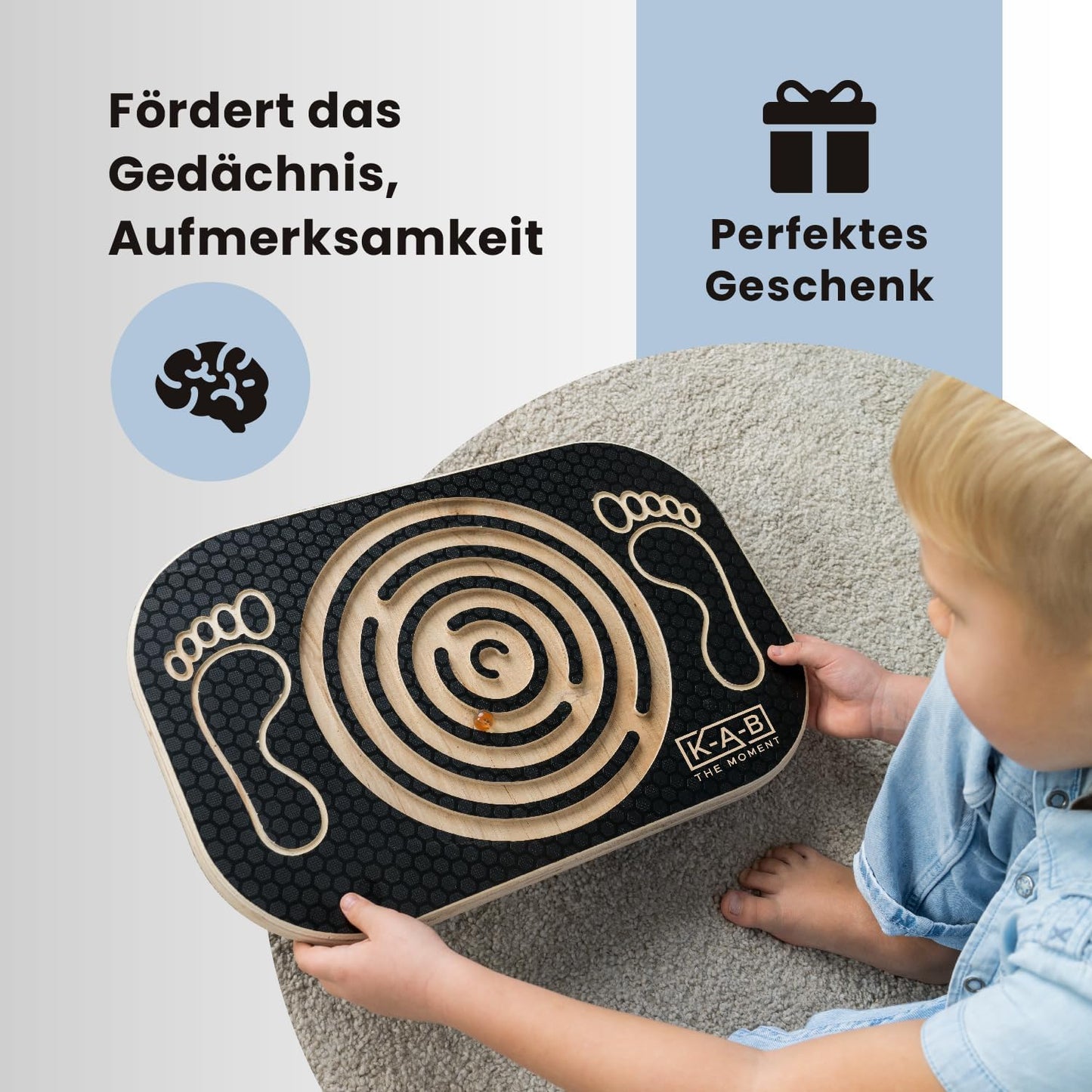 Balanceboard mit Labyrinth
