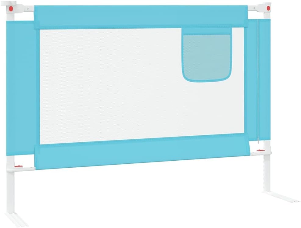 Kleinkind Bettschutzgitter, 90 x 25 cm Blau