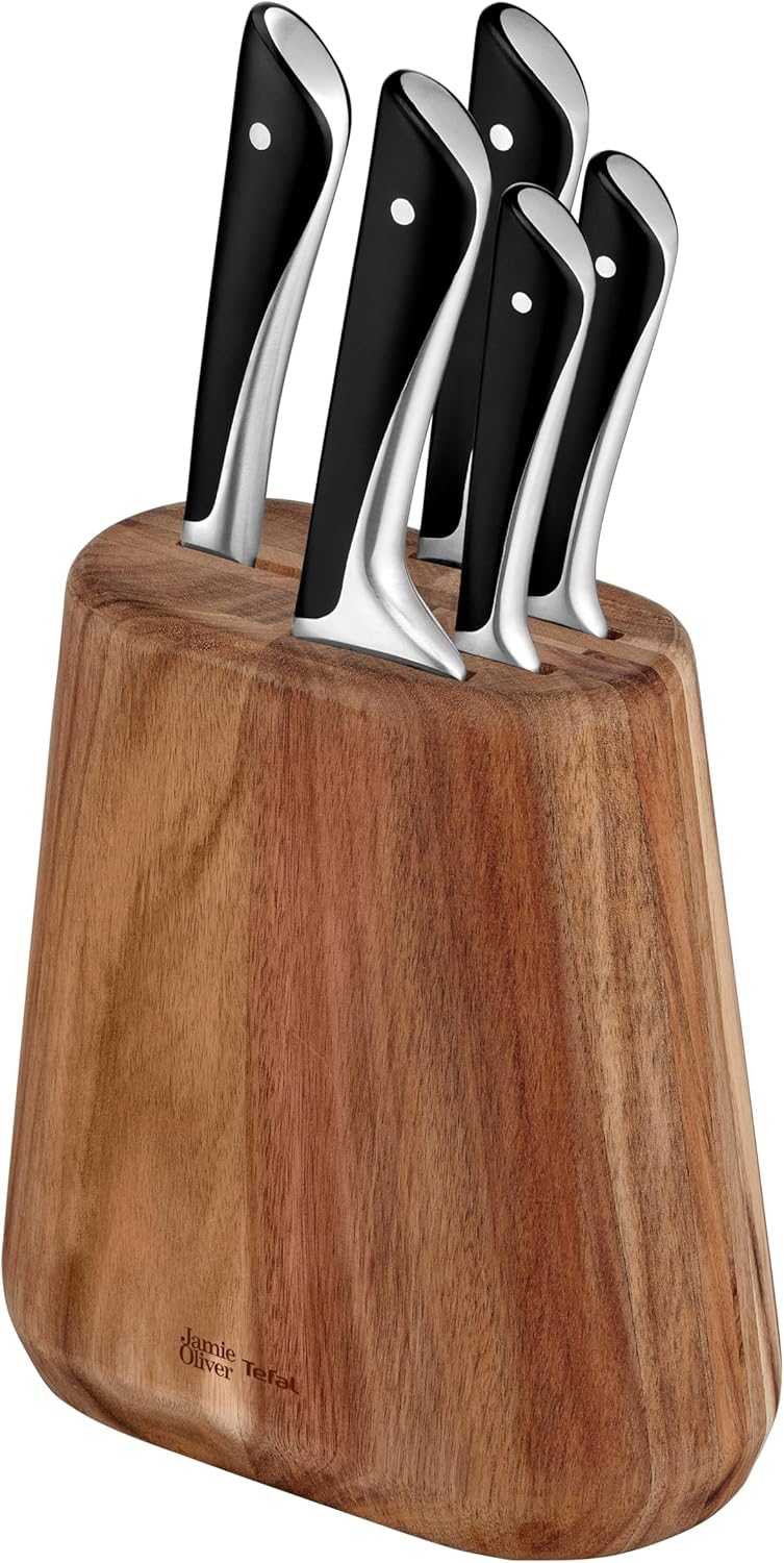 Messerblock mit 5-teiligem Messerset, Messerblock|6-teilig - Messerblock + 5 Messer