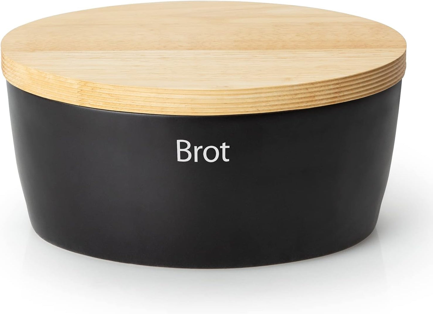 Brottopf, 27 x 20 x H13,5 cm Schwarz