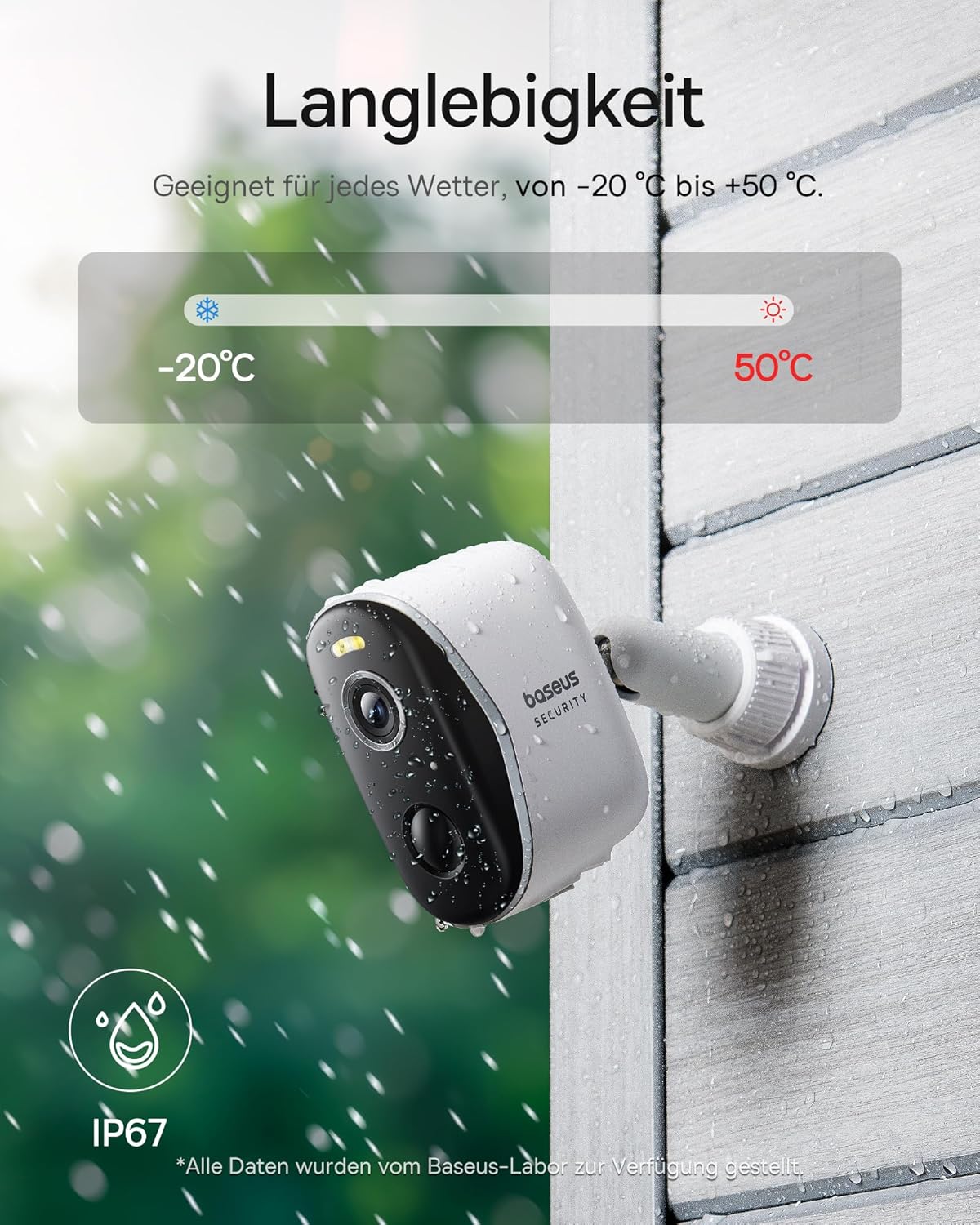 N1 Überwachungskamera Kit mit Bewegungsmelder, N1-2 Cam Kit