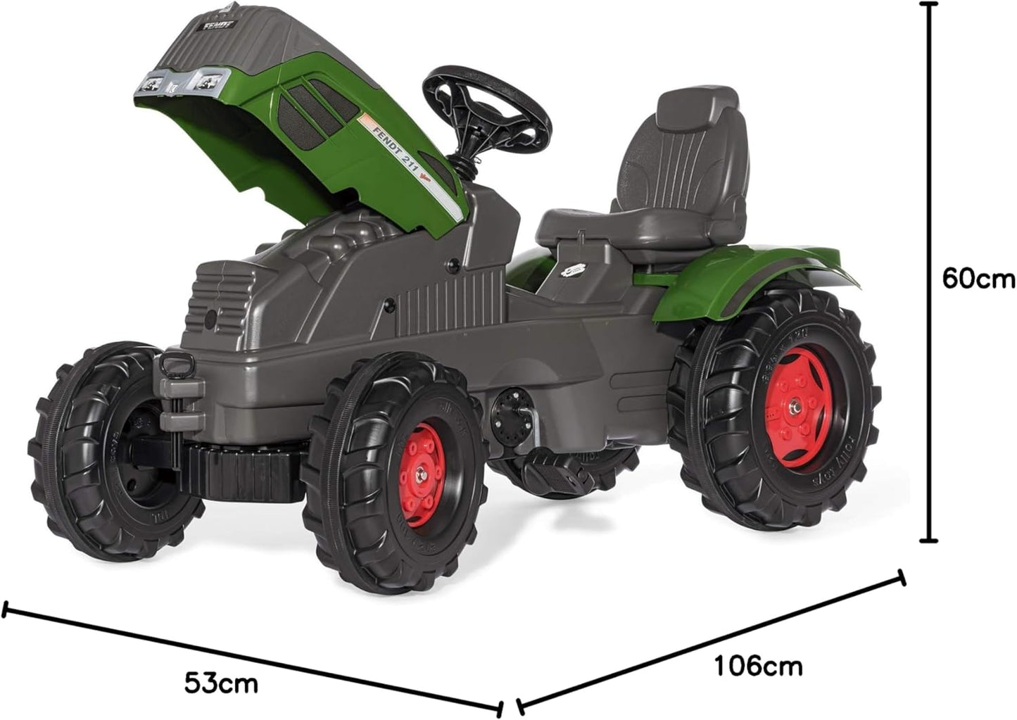Kindertraktor rollyFarmtrac Fendt 211 Vario, ohne Lader